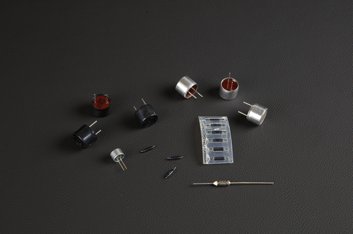 Catalogue of passive electronic components such as temperature sensors, position sensors and proximity sensors